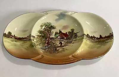 Buy Vintage Royal Doulton Seriesware “Rustic England” D.5694 Dish • 29.95£