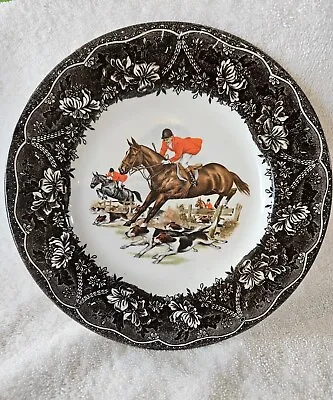 Buy Vintage England Barratts Plate With Fox Hunting Scenes 8  Fine Tableware  • 19.29£