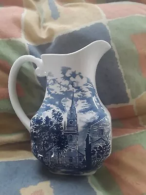 Buy Jug Blue And White Liberty Blue Old North Church • 19.99£