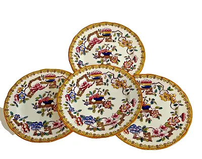 Buy Hammersley Bone China  Old Country  Pattern 4 Dessert Plates Cira 1920 • 26.55£