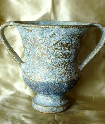 Buy 1993 Exquisite Ancient Greek Pottery Amphora Vase Island Of Crete Greece Signed  • 52.53£