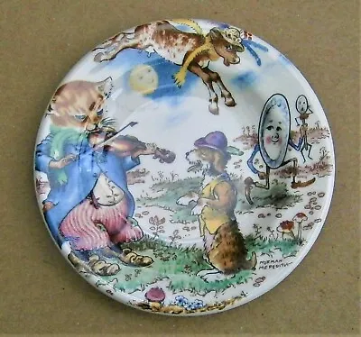 Buy Q831) Palissy Royal Worcester Cat And The Fiddle Nursery Rhyme Miniature Plate • 1.99£