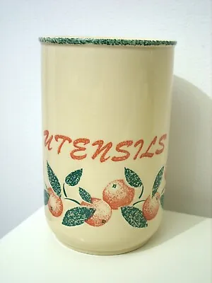 Buy Vintage 'Hornsea Pottery' Seville Orange Pattern Utensils Jar Pot Retro 1990s • 7.99£