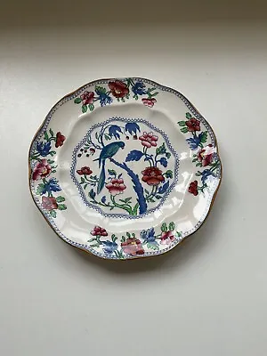 Buy Booth's 1920's Silicon China Plate With The Blue Parrot Design. 23 Cm Diameter. • 15£