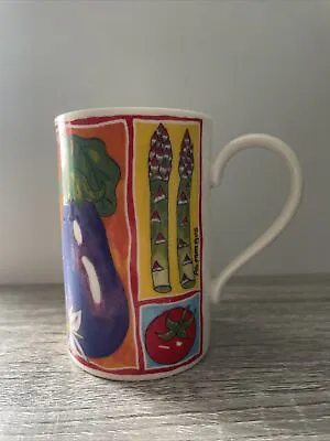 Buy Dunoon Stoneware Jane Brookshaw Legumes Mug - Made In Scotland - Vegetable Theme • 10£