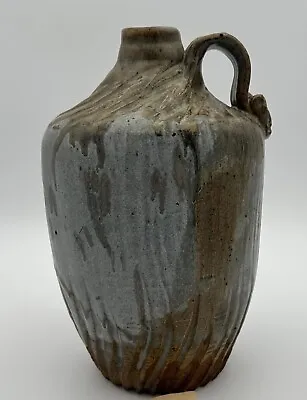 Buy Vintage Large Stoneware Pottery Jug, Picher, Studio Made By Richard A. Akers • 168.09£