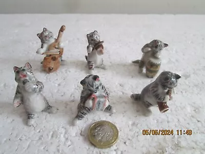 Buy VINTAGE PASTIMES  BONE CHINA  CAT  BAND  X 6  PIECES    See Des. • 14.99£
