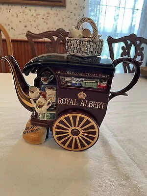 Buy Royal Albert Old Country Roses 1996 Large Cardew Tea Merchants Tea Pot Rare • 84.95£