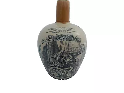 Buy Antique Scottish Stoneware  Auld Lang Syne  Whiskey Bottle • 100£