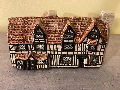 Buy Vintage TEY POTTERY Cottages BRITAIN In MINIATURE SHAKESPEARE'S BIRTHPLACE • 6£