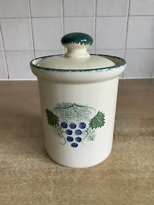 Buy Poole Handpainted Pottery - Lidded Storage Jar • 12£