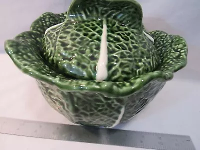 Buy Vintage Olfaire 124 Green Cabbage Soup Tureen • 66.29£