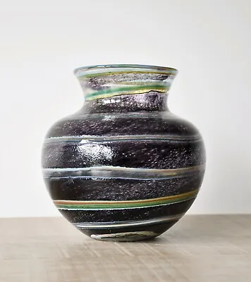Buy Vintage Swedish Art Glass Sculpture Vase For Snapphane Signed Jerry Heintze  • 250£