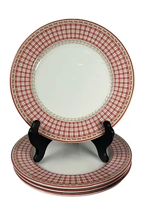 Buy ROYAL DOULTON Plates Studio Provence Rouge 8  7/8” 3 Designs 2001 Lot Set Of 4 • 75.55£