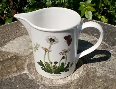 Buy Portmeirion Pottery Water Jug 2 Flowers Botanic Garden Pattern :Daisy & Bindweed • 25£