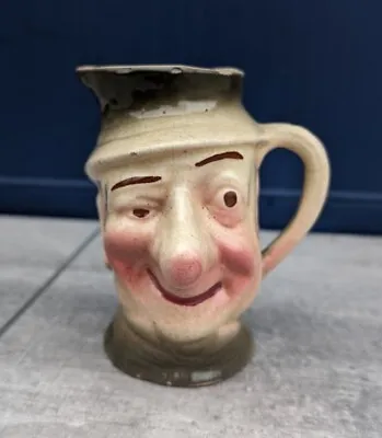 Buy Antique Drunken Character Toby Jug Mug Hand Painted Art Pottery Face Drinking • 15£