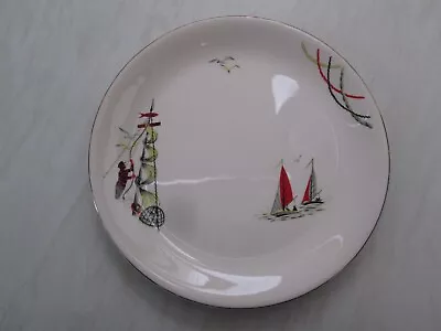Buy Alfred Meakin Small Dinner Plate In The Regatta  / Sailing Boat Design • 9£