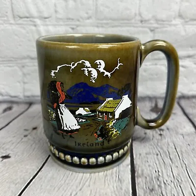Buy Vintage Wade Pottery Ireland Coffee Mug Cup Irish Porcelain Country Scene • 6.13£