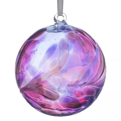 Buy Amethyst Glass Friendship Ball By Sienna Glass • 16.99£