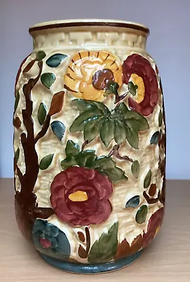 Buy Indian Tree Hand Painted Vase Signed  H . J . Wood Staffordshire England (18cm) • 4.50£