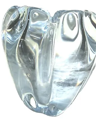 Buy Decorative Glass Vases: Orrefors Double Walled Lead Chrystal Glass Vase Sweden. • 65£