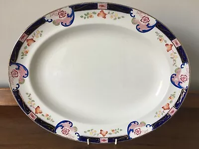 Buy Art Nouveau Alfred Meakin Derby Design Oval Platter - 14  • 28£
