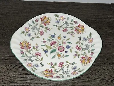 Buy Minton Haddon Hall Serving Sandwich Cake Plate Bone China Made In England 2 Hand • 16.95£