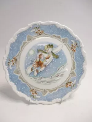 Buy Royal Doulton The Snowman Gift Collection Plate Dinnerware Collectable 1985 • 80£