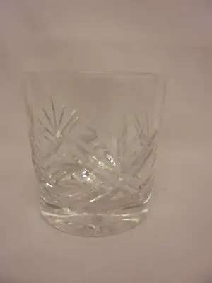 Buy Vintage Thomas Webb Crystal London Clear Cut Glass Whisky Tumbler • 4.99£