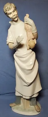 Buy Vintage 1981 Lladro Obstetrician With Newborn Baby ORIGINAL BOX Perfect! • 85.34£