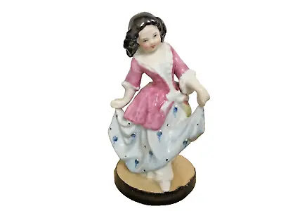 Buy Staffordshire Pearl Ware Small Figure Of Lady Dancing • 24£
