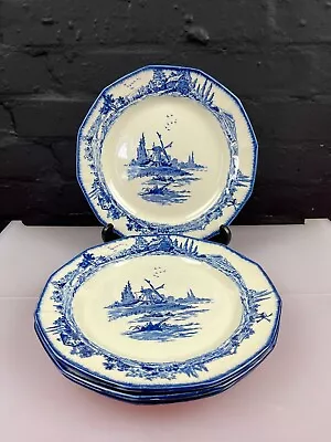 Buy 4 X Royal Doulton Norfolk Dinner Plates 10.5  Wide 2 Sets Available • 39.99£