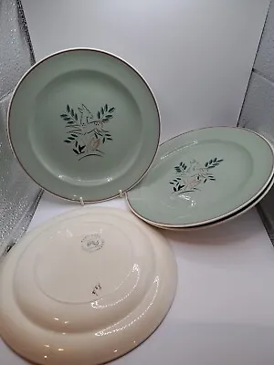 Buy Vintage Poole Pottery - Leaping Stag - Side Plates X 4 • 15£