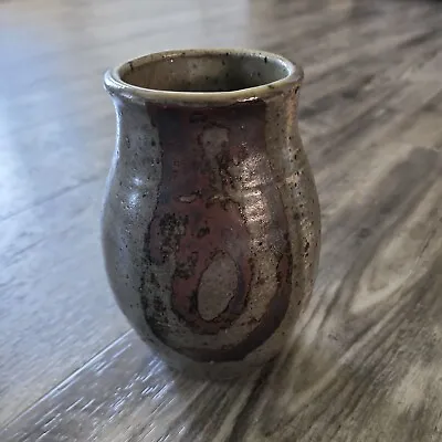 Buy Pottery Wood Fired Pot Vase 6  H • 24.06£