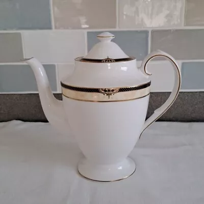 Buy Spode Avignon Y8600 Pattern Coffee Pot -  Gold Highlights -  *new* - **reduced** • 9.99£