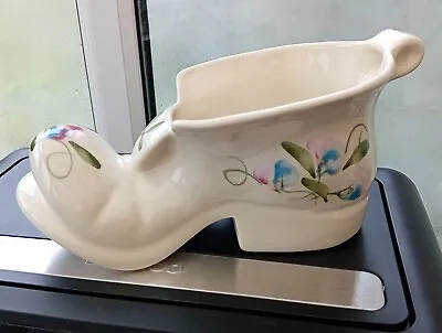 Buy Cinque Ports Pottery Floral Boot Shoe Ceramic • 4£