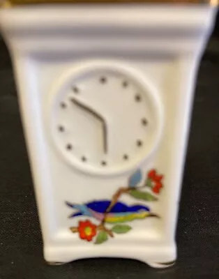Buy Cheap! - Aynsley Pemboke -carriage Clock-miniaturefine Bone China Rare Bargain  • 2£