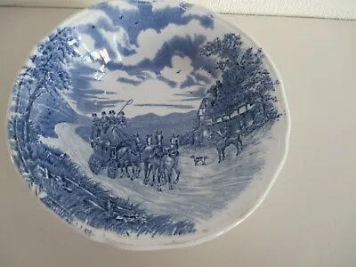 Buy Vntage Devonshire - Alfred Meakin Blue Small Dish • 15£