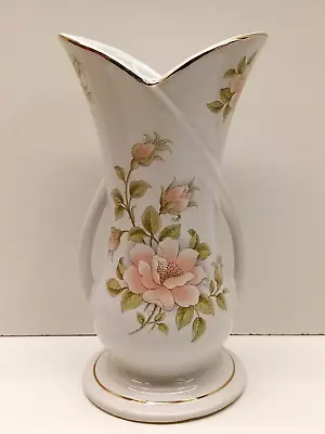 Buy Maryleight Pottery Vase 21.5cm Tall, Staffordshire Pottery England • 10.95£