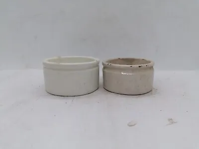 Buy 2 Old English Ironstone Stoneware Pots  • 3.99£