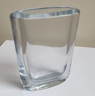 Buy Vintage Stromberg Clear Art Glass Ovoid B924 Pocket Vase 13cm Signed Sweden VGC • 45£
