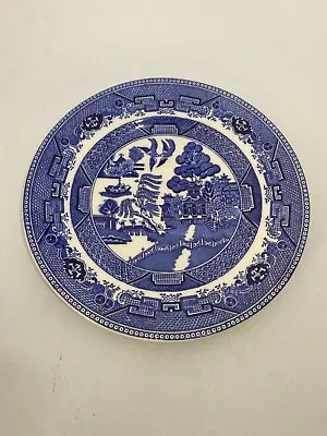 Buy Willow Victoria Porcelain Fenton England Blue Traditional Oriental Style #RA • 2.99£