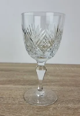 Buy Thomas Webb Crystal Wine Glass- Makers Mark On Buttom. • 18£
