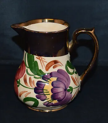 Buy  Vintage Wade Ware Harvest Small Pitcher   Peonies  Pattern - 1948 To 1952  • 9.47£