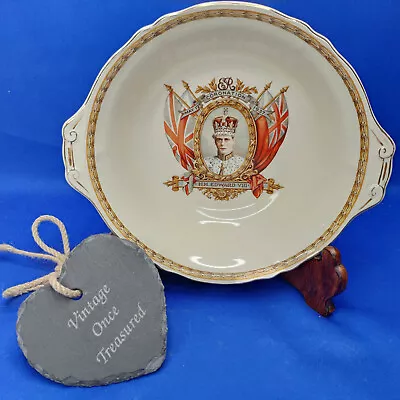Buy King Edward VIII Coronation (The Uncrowned King) Grindley Cream Petal Dish Bowl • 9.90£