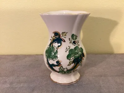 Buy Vintage MASON'S IRONSTONE Green CHARTREUSE Small Footed BUD VASE • 5£