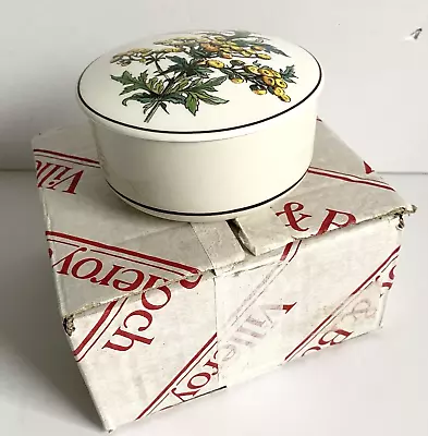 Buy Villeroy & Boch Trinket Dish Lid Porcelain Botanic Crysanthemum Floral • 10£