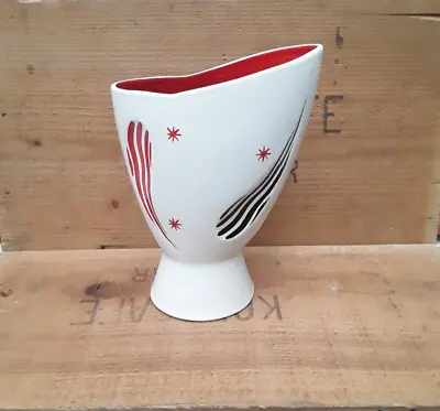 Buy Burleigh Ware Vase 1950s Burgess Leigh Vintage Vase • 15£