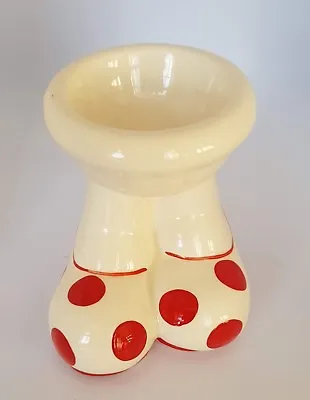 Buy  The Famous Big Foot In Red Spots-Lustre Pottery 1980 Carlton Ware • 20£