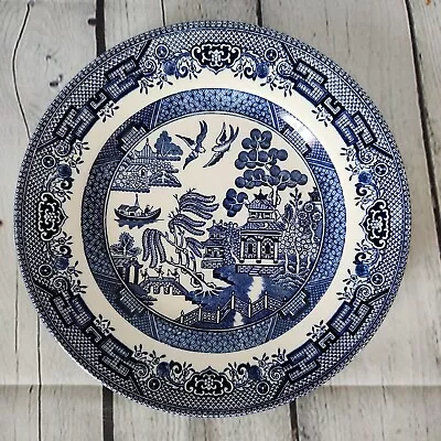 Buy Churchill England Blue Willow Bread Plate 8  Replacement Plate • 12.41£